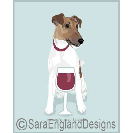 Fox Terrier-Smooth - Woman's Best Friends - Two Versions - Brown