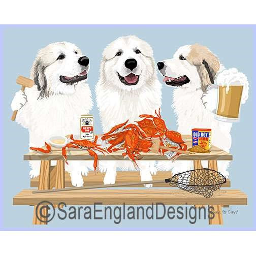 Great Pyrenees - Crab Feast