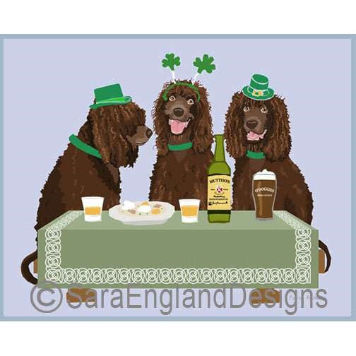 Irish Water Spaniel - Irish Party
