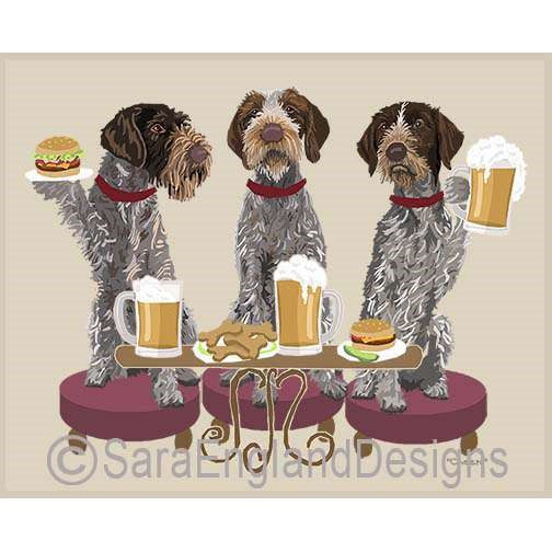 German Wirehaired Pointer - Cheers