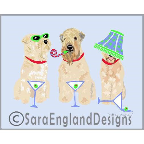 Soft Coated Wheaten Terrier - Party Animals