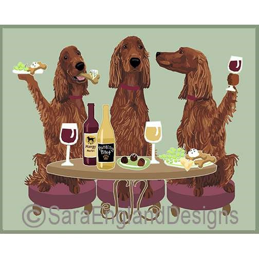 Irish Setter - Dogs Wineing
