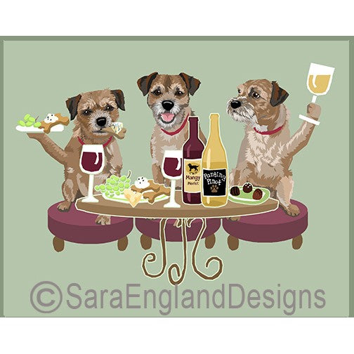 Border Terrier - Dogs Wineing