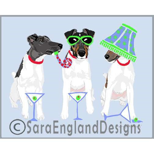 Fox Terrier-Smooth - Party Animals