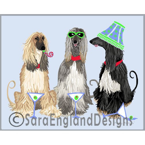 Afghan Hound - Party Animals