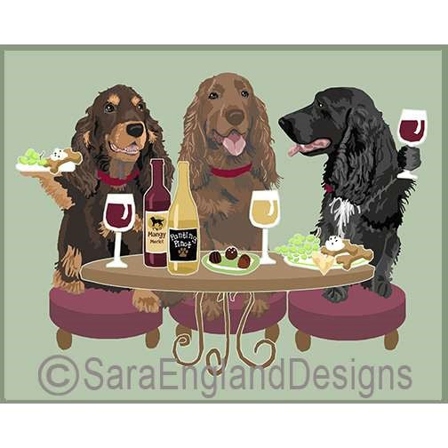 Field Spaniel - Dogs Wineing