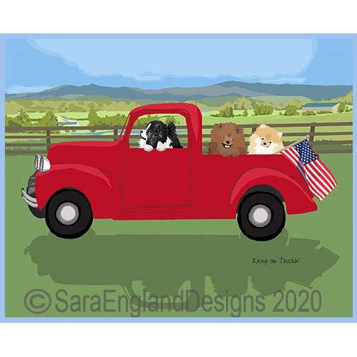Pomeranian - Keep On Truckin'