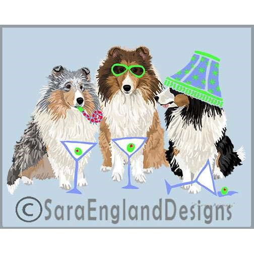 Shetland Sheepdog (Sheltie) - Party Animals