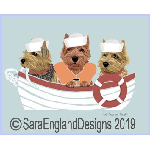 Norwich Terrier - All Paws On Deck