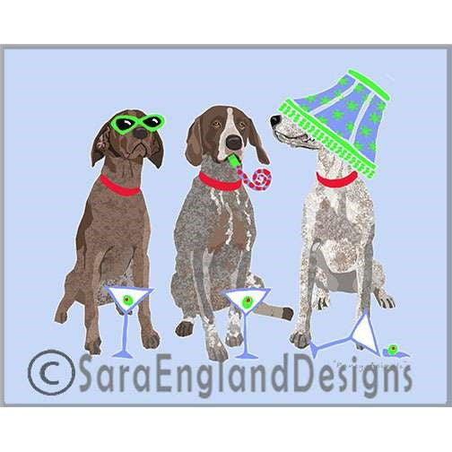 German Shorthaired Pointer - Party Animals