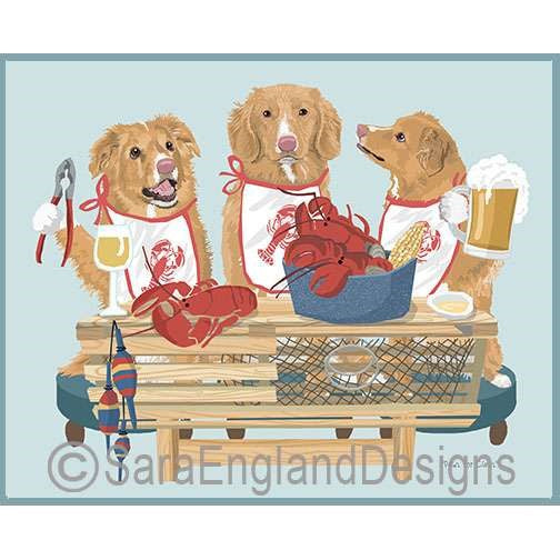 Nova Scotia Duck Toller - Lobster Feast