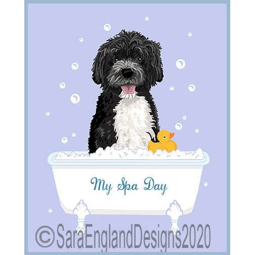 Portuguese Water Dog - My Spa Day
