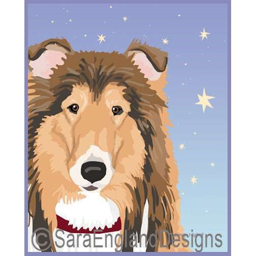 Collie-Rough - Starry Night - Four Versions - Sable