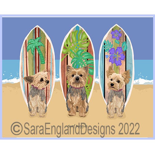 Yorkshire Terrier (Yorkie) - Surf Doggies