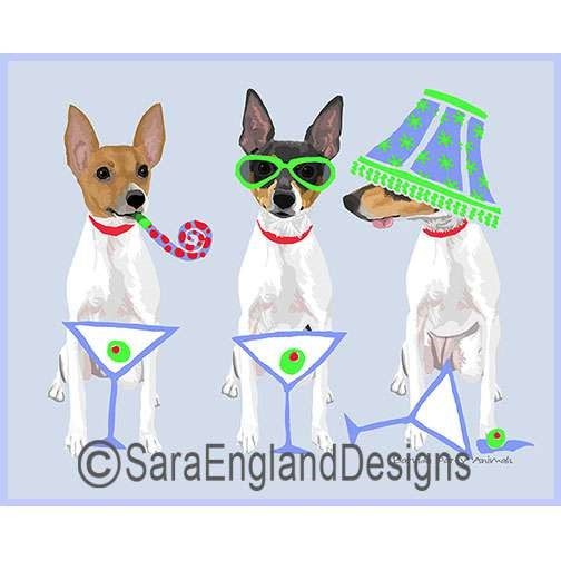 Toy Fox Terrier - Party Animals