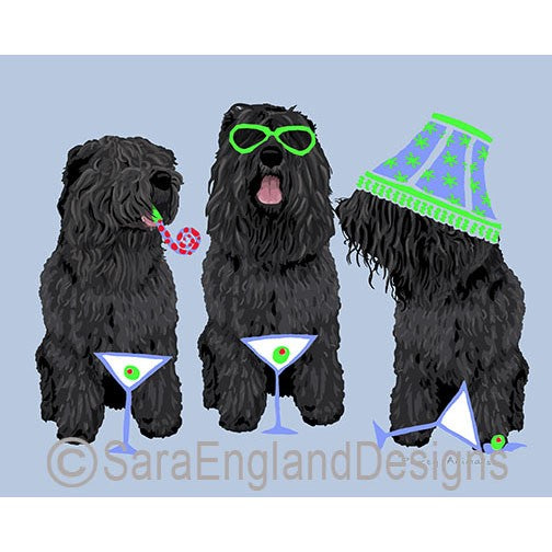 Black Russian Terrier - Party Animals