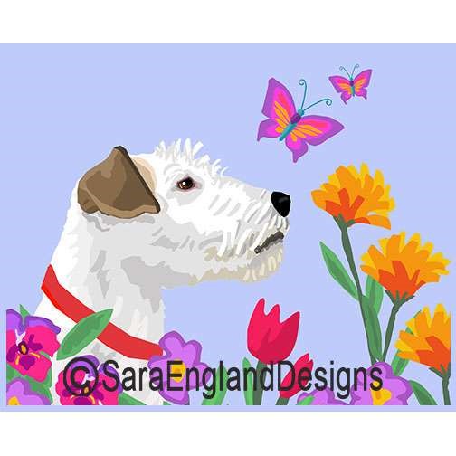 Parson Russell Terrier - Garden