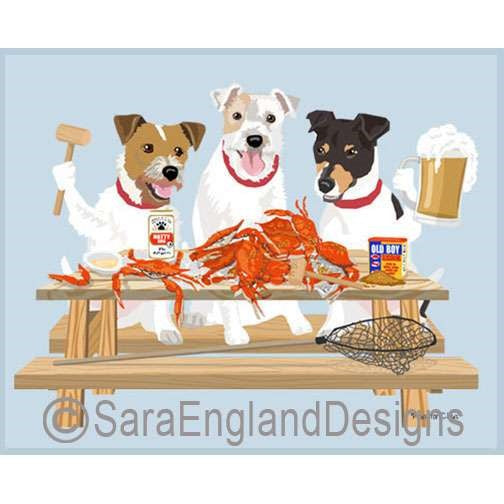Jack Russell Terrier - Crab Feast
