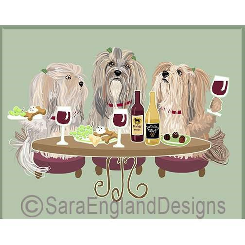 Lhasa Apso - Dogs Wineing