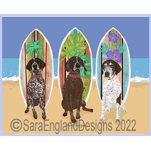 German Shorthaired Pointer - Surf Doggies