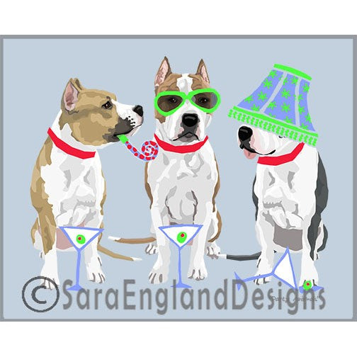 American Staffordshire Terrier - Party Animals
