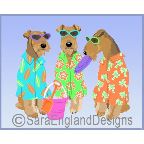 Airedale Terrier - Beach Dogz