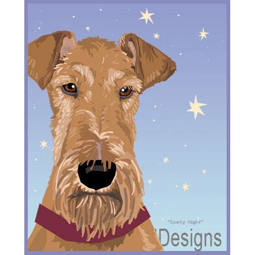 Irish Terrier - Starry Night