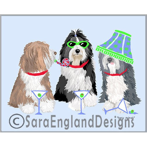 Bearded Collie - Party Animals