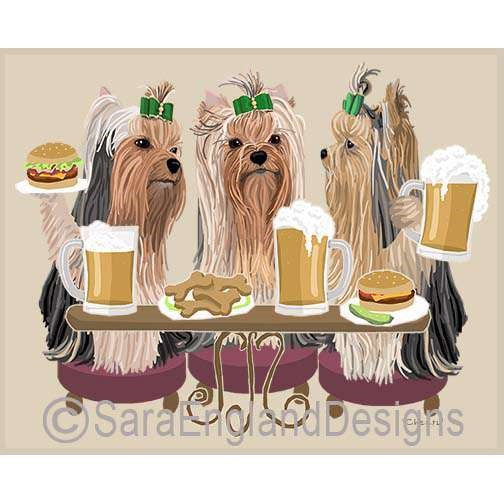 Yorkshire Terrier (Yorkie) - Cheers - Two Versions - Show Cut