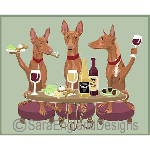 Pharaoh Hound - Dogs Wineing