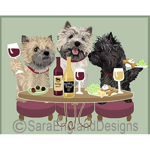 Cairn Terrier - Dogs Wineing