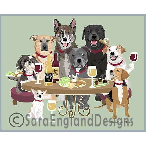 All Mixed Up - Dogs Wineing
