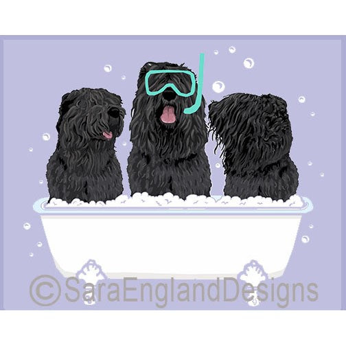 Black Russian Terrier - Spa Day
