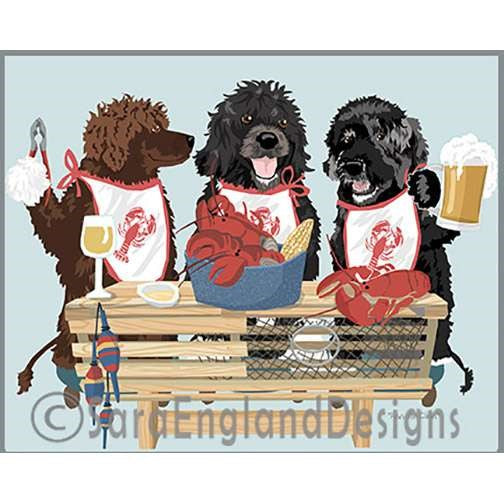 Portuguese Water Dog - Lobster Feast